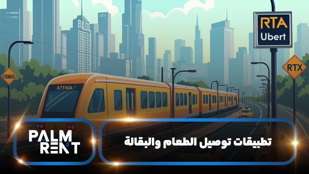 تطبيقات توصيل الطعام والبقالة